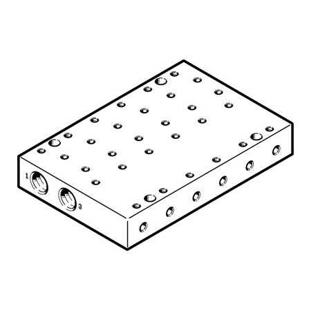 Festo Manifold Rail VABM-P6-15MB-G18-M5-6 VABM-P6-15MB-G18-M5-6